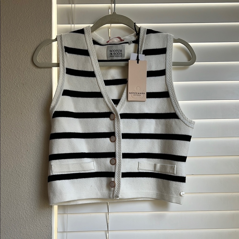 Scotch & Soda Striped Vest